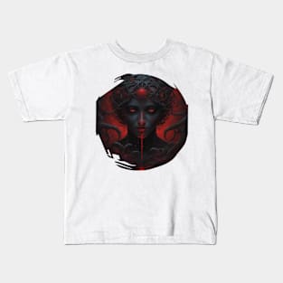 Dark Psycologhy Symbol Kids T-Shirt